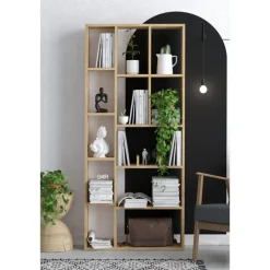 CALICOSY - Boekenkast DEMIOS - 170x75x18 cm