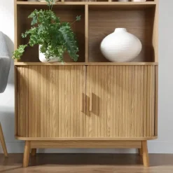 CALICOSY - Boekenkast ERNEST - 157,5x80x40 cm