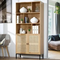 CALICOSY - Boekenkast JAYA - 175x80x35 cm