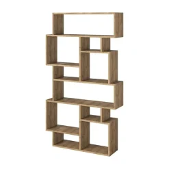 CALICOSY - Boekenkast met vakken KARMATO - 25,5x96x168,5 cm