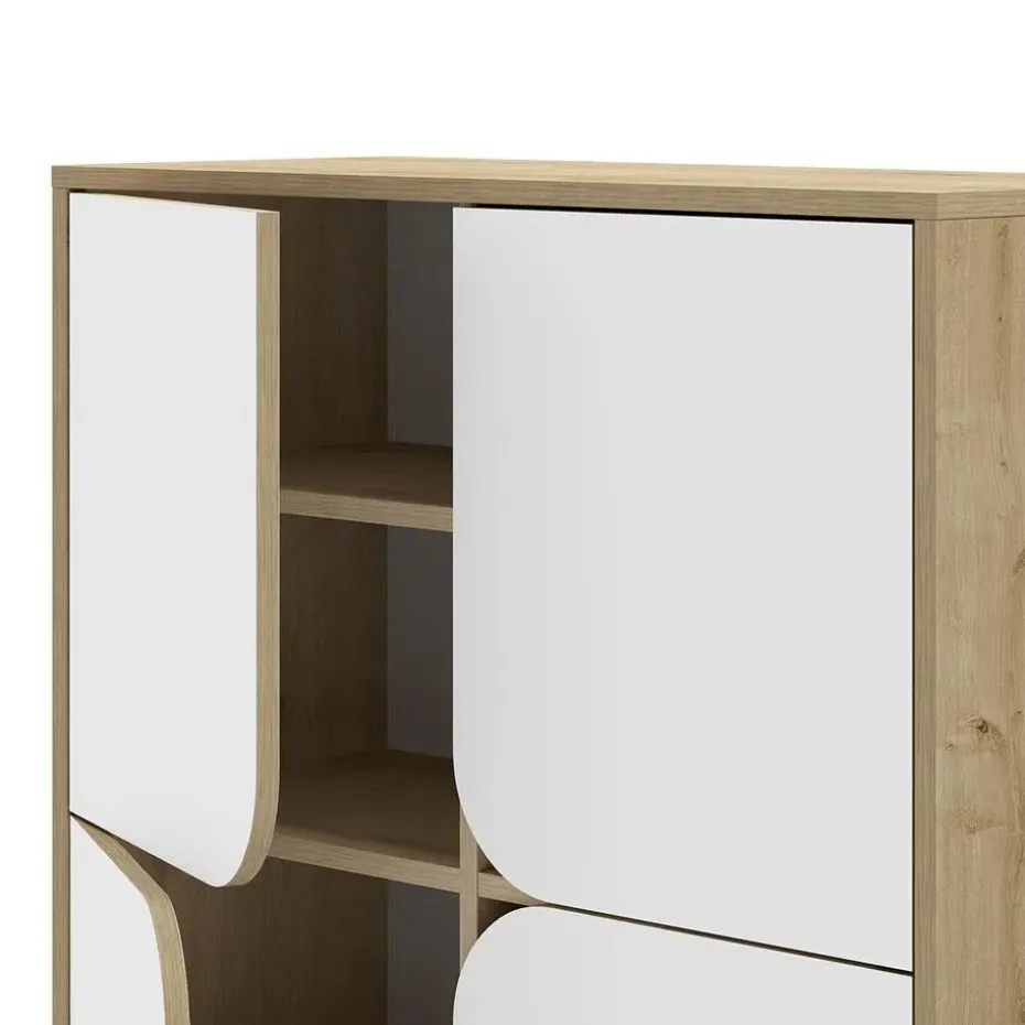 CALICOSY - Buffetkast FLORA - - 120x90x38 cm