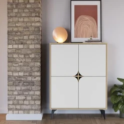 CALICOSY - Buffetkast FLORA - - 120x90x38 cm