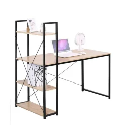 CALICOSY - Bureau - Licht hout - 120x120x