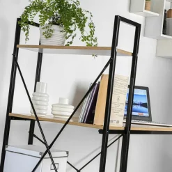 CALICOSY - Bureau - Licht hout - 120x120x