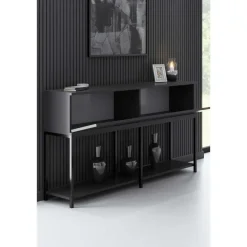 CALICOSY - Console 2 neerklapbare deuren LORD - 30x150x80 cm