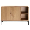 CALICOSY - Dressoir TARA - Licht hout - 72x110x40 cm