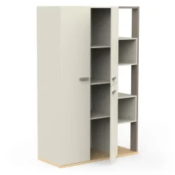 CALICOSY - Kast met 5 vakken CAMILLIA - 51,5x119,7x186,9 cm