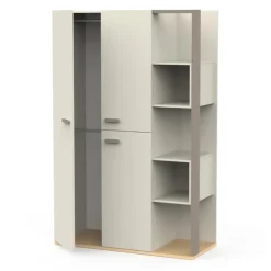 CALICOSY - Kast met 5 vakken CAMILLIA - 51,5x119,7x186,9 cm