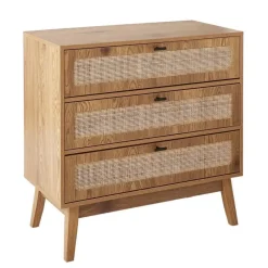 CALICOSY - Ladekast ALIA - Licht hout - 79x80x39 cm