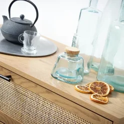 CALICOSY - Ladekast JAYA - Licht hout - 79x80x39 cm