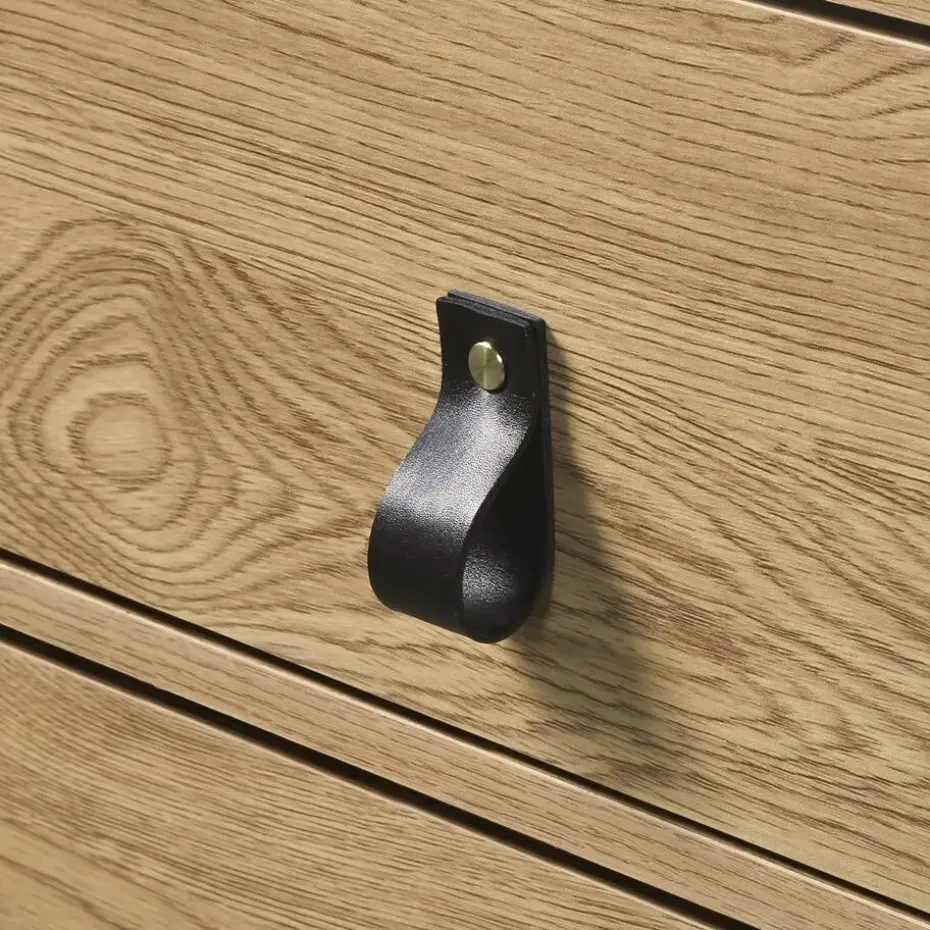 CALICOSY - Ladekast JILL - Eik - 79.5x80x39 cm