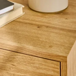 CALICOSY - Ladekast LENNY - Licht hout - 100x45x38 cm