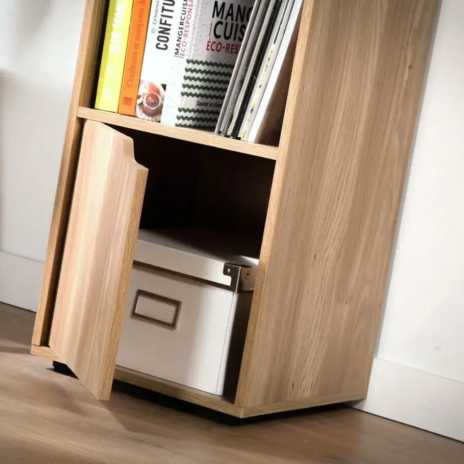 CALICOSY - Opbergkast MODU - Hout - 120x30.7x29 cm