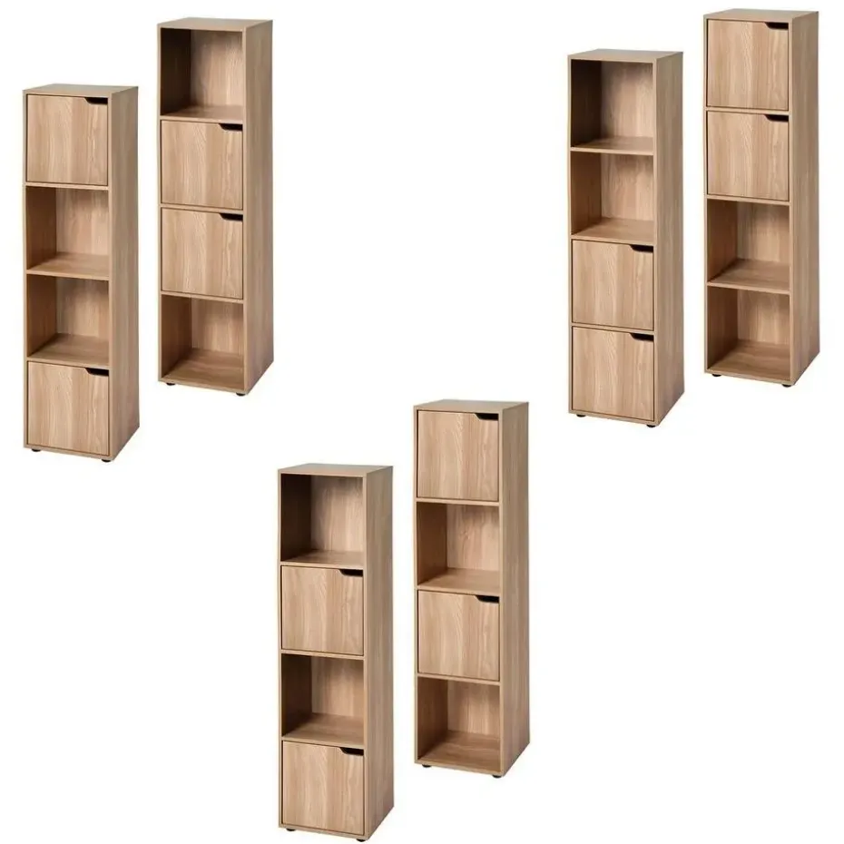 CALICOSY - Opbergkast MODU - Hout - 120x30.7x29 cm