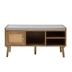 Calicosy - PALMO Bank - B100 cm - Licht hout 100 cmx39 cmx49 cm