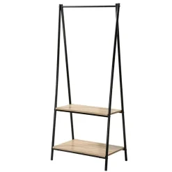 CALICOSY - Rek - Zwart - 151x64.5x40 cm