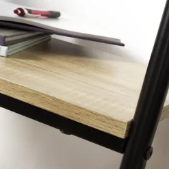 CALICOSY - Rek - Zwart - 151x64.5x40 cm