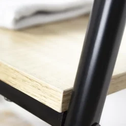 CALICOSY - Rek - Zwart - 151x64.5x40 cm