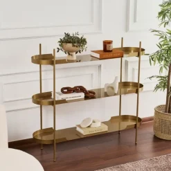 CALICOSY - Rek BLAIR - Gouden - 105x120x34 cm