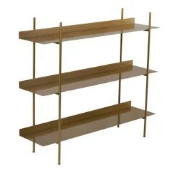 CALICOSY - Rek PIPER - Gouden - 106x120x34 cm