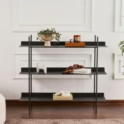 CALICOSY - Rek PIPER - Zwart - 106x120x34 cm