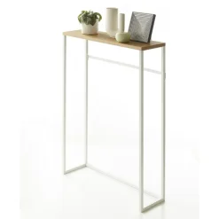 CALICOSY - Sidetable - Wit - 80,5x60x18,5 cm