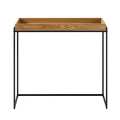 CALICOSY - Sidetable JESSIE - Licht hout - 90x100x30 cm