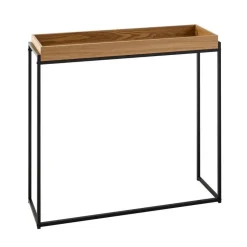 CALICOSY - Sidetable JESSIE - Licht hout - 90x100x30 cm