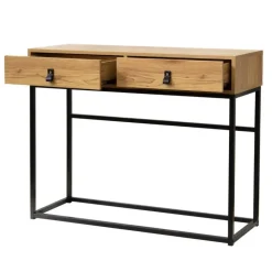 CALICOSY - Sidetable JILL - Licht hout - 80.5x100.3x35.3 cm