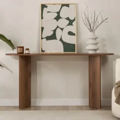 CALICOSY - Sidetable SIRA - Walnoot - 75x150x35 cm