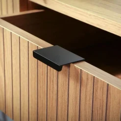 CALICOSY - Sidetable TARA - Licht hout - 80x100x35 cm