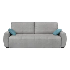 CALICOSY - Slaapbank ALBA - Grijs - 76x246x112 cm