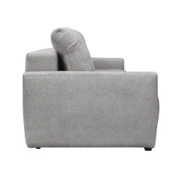 CALICOSY - Slaapbank ALBA - Grijs - 76x246x112 cm