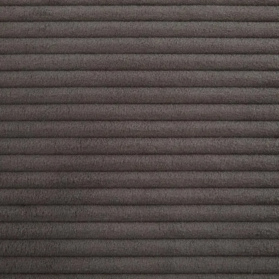 CALICOSY - Slaapbank MIRA - Antraciet grijs - 90x185x104 cm