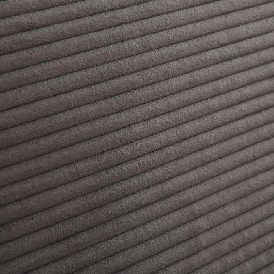 CALICOSY - Slaapbank MIRA - Antraciet grijs - 90x185x104 cm