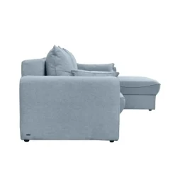 CALICOSY - Slaapbank NAOMI - Blauw - 90x260x175 cm