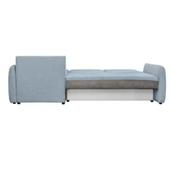 CALICOSY - Slaapbank NAOMI - Blauw - 90x260x175 cm