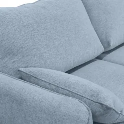 CALICOSY - Slaapbank NAOMI - Blauw - 90x260x175 cm