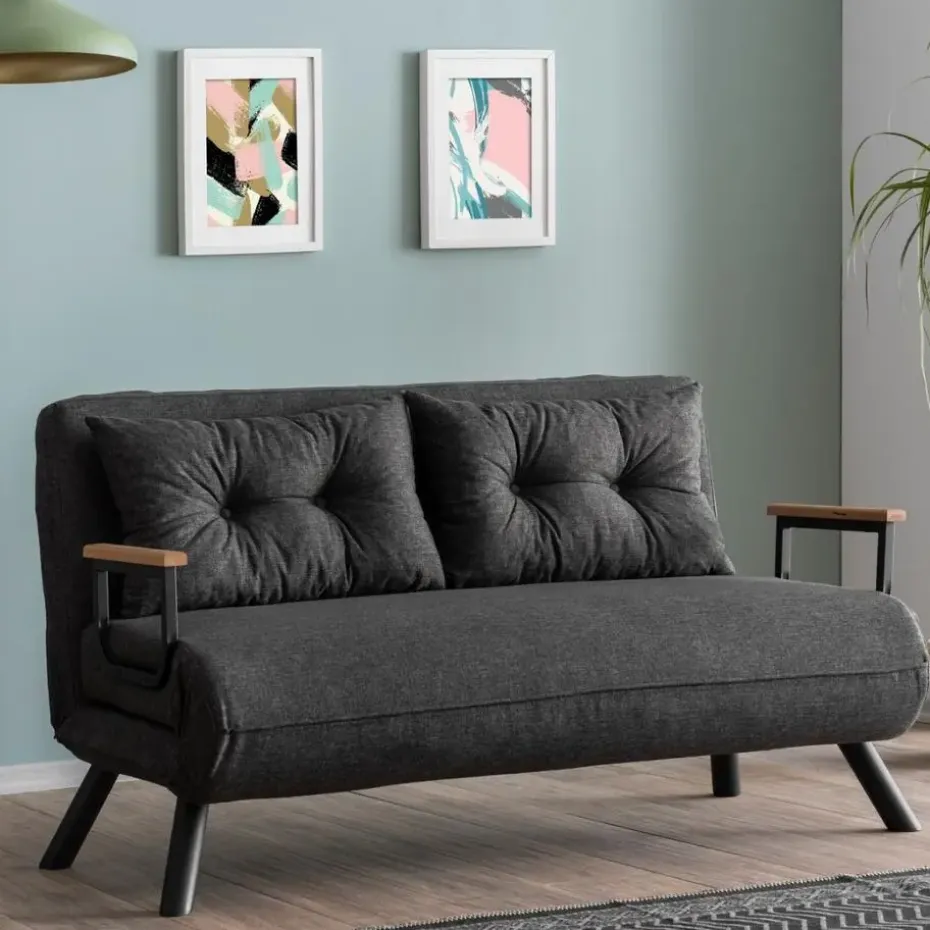 CALICOSY - Slaapbank voor 2 personen SANDO - 50x133x41 cm