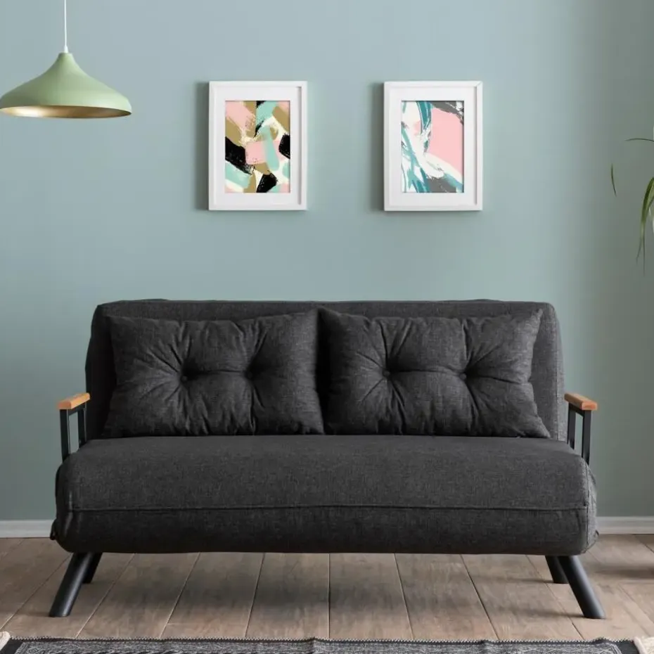 CALICOSY - Slaapbank voor 2 personen SANDO - 50x133x41 cm