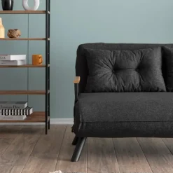 CALICOSY - Slaapbank voor 2 personen SANDO - 50x133x41 cm