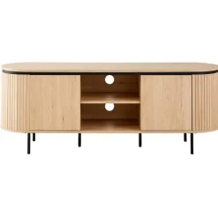 CALICOSY - TV-Meubel MALAGA - Licht hout - 55x150x40 cm