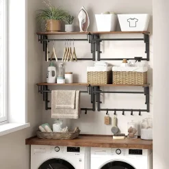 CALICOSY - Wandkapstok - - 27x66x30 cm