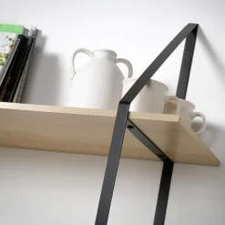 CALICOSY - Wandrek - Licht hout - 60x80x30 cm