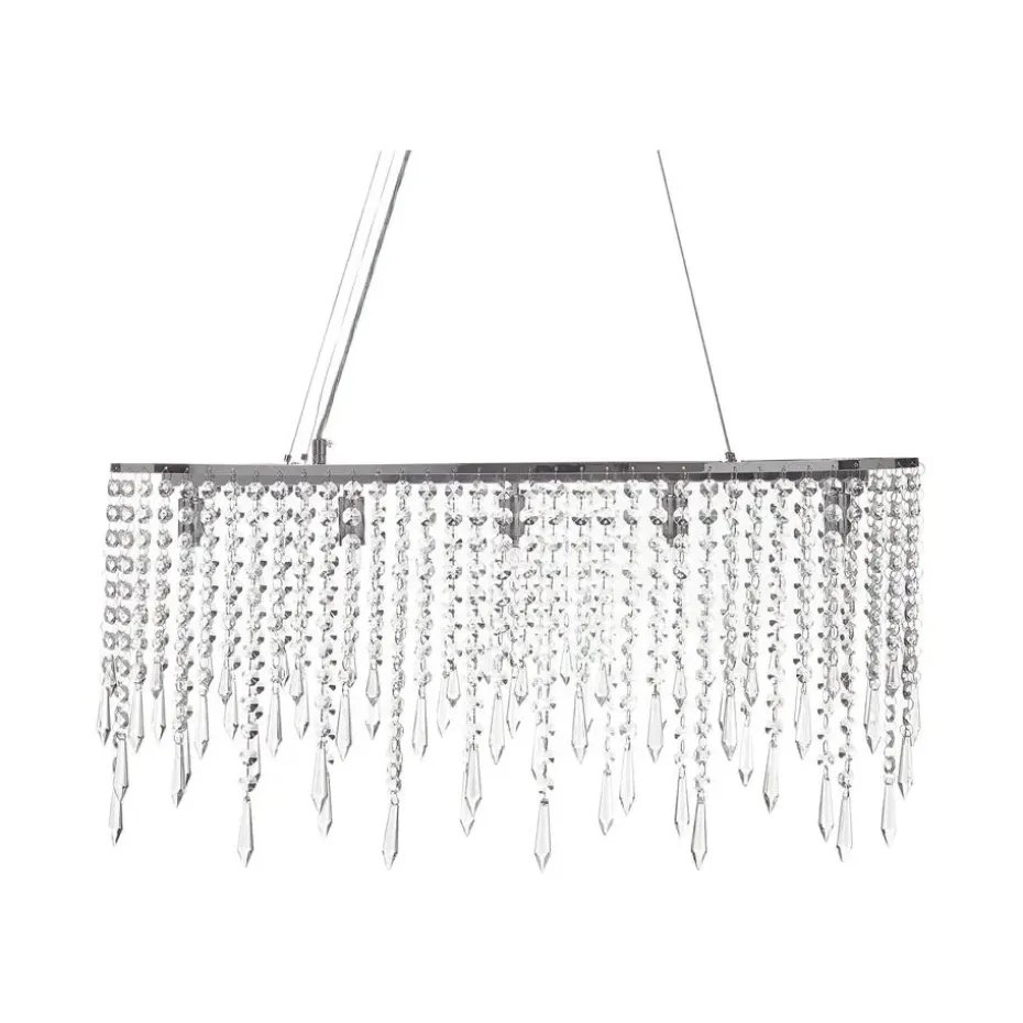 CALVELLE - Kroonluchter - Zilver - Ijzer