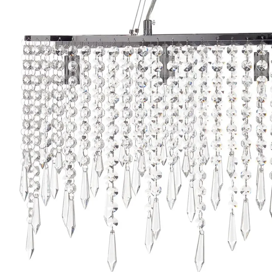 CALVELLE - Kroonluchter - Zilver - Ijzer