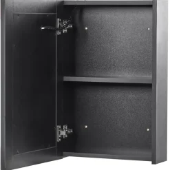 CAMERON - Badkamermeubel - Zwart - Multiplex