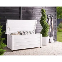 CAMPALTO - Kussenbox - Wit - 113 x 50 cm - Aluminium