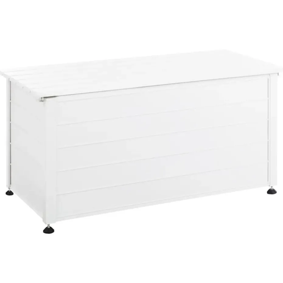CAMPALTO - Kussenbox - Wit - 123 x 60 cm - Aluminium