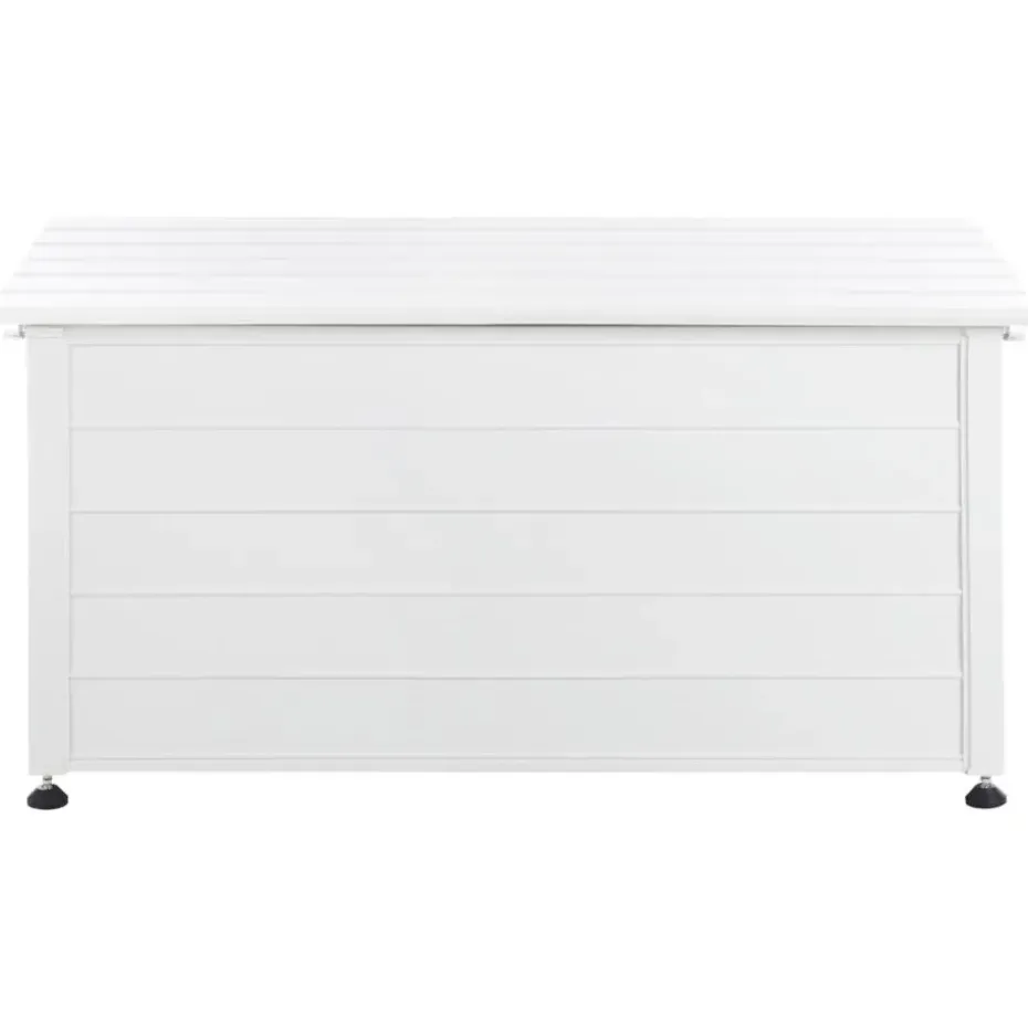 CAMPALTO - Kussenbox - Wit - 123 x 60 cm - Aluminium